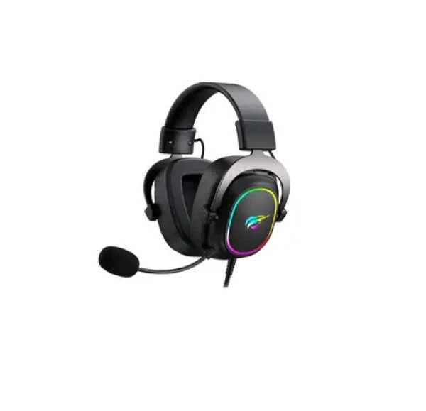 Havit H2002P RGB černá / herní sluchátka s mikrofonem / 2.1 m / 3.5mm Jack + USB (H2002P)