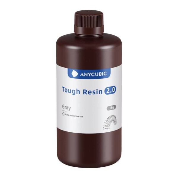 Anycubic Tough resin 2.0 šedý 1 kg