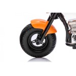 Mamido Dětská elektrická motorka Chopper Warrior 36V oranžová