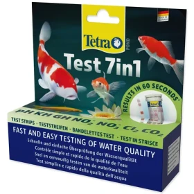 Tetra Pond Test 7in1 / Test vody / 25 ks / Pro zahradní jezírka (A1-324756)