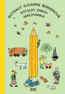 Potulky jarou maľovanka - Susanne Berner Rotraut