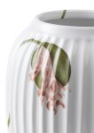 KÄHLER Porcelánová váza Hammershøi Poppy 20 cm, růžová barva, bílá barva, porcelán