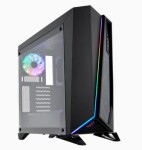 Corsair Carbide SPEC-OMEGA RGB černá / Mid-Tower / ATX / 2xUSB 3.0 / nainstalován 2x120mm vent. / průhledná bočnice (CC-9011140-WW)