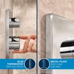 GROHE - Precision Sprchový set s termostatem pod omítku, 31x31 cm, chrom 34881000