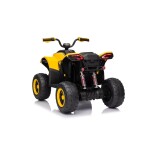 Mamido Dětská elektrická čtyřkolka Fast Wheel 4x4 žlutá
