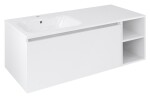 SAPHO - LOREA skříňka 120x46x51,5cm (90+30Pcm), levá, bílá mat LE090-3131-L-04