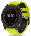 Tech-Protect IconBand Pro limetkovo-černá / Řemínek / Garmin Fenix 3 5X 3HR 5X Plus 6X 6X Pro 7X