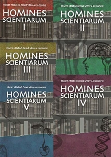 Homines scientiarum I–V komplet knih DVD Dominika Grygarová,