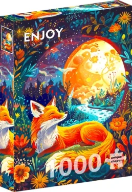 ENJOY Puzzle Měsíční liška