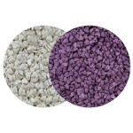 Dortisimo 4Cake Cukrová srdíčka bílá perleťová a fialová (120 g)