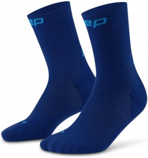 CEP Vysoké ponožky 5.0 pánské dark blue - CEP pánské běžecké kompresní vysoké ponožky 5.0 - dark blue Velikost: III (Vel. chodidla 39-42)