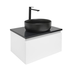 Koupelnová skříňka s krycí deskou SAT B-WAY 59x30x45 cm bílá lesk BWAY60WZUB BWAY60WZUB