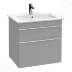 VILLEROY & BOCH - Venticello Umyvadlo 650x500 mm, s přepadem, otvor pro baterii, CeramicPlus, alpská bílá 412465R1