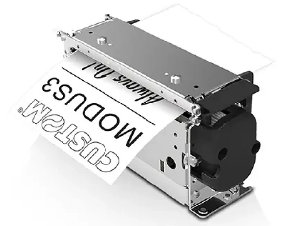 Custom MODUS3 X / kiosková termotiskárna / 54-82.5mm / 203 dpi / RS-232 / USB (915LF020200300)