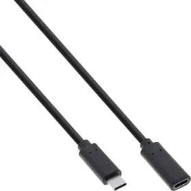Mercodan prodlužovací kabel USB-C 3.0 černý / Prodlužovací kabel / USB-C (M) - USB-C (F) / 0,5 m (509350113)