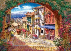 COBBLE HILL Puzzle Klenutý průchod do Cagne