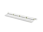 Lanberg šedý / Patch panel / 24 portů / RJ-45 / CAT6 / UTP / 0,5U / 19" (PPU6-0024-S)
