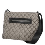 Dámská prošívaná crossbody kabelka s třásněmi Yana, šedá