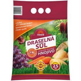 Draselná sůl – granulovaná 2,5 kg