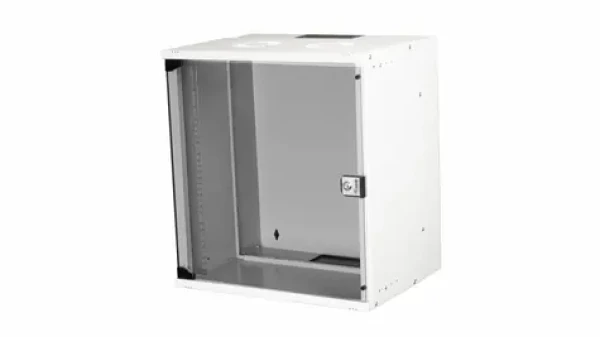 Equip ECO 540x400mm světle šedá / Nástěnná skříň / 19" / 12U / Skleněné dveře (EWM-12-5440-G)