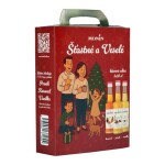 Monin Vánoční dárková sada sirupů do kávy 3 x 0,25l