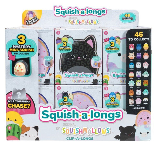 Squish-a-Longs Clip-a-Longs Mystery Mini-Squish