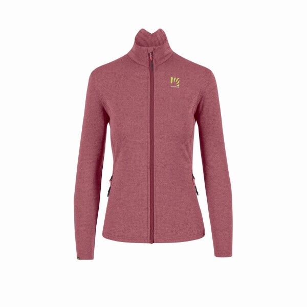 Dámská mikina KARPOS W Pizzocco Full Zip Fleece, Deco Rose velikost: XS