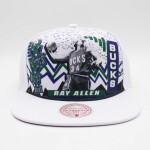 Mitchell & Ness Pánská kšiltovka Milwaukee Bucks NBA Ray Allen 90s Playa Deadstock Snapback