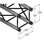 Alutruss DECOLOCK DQ1-2500 1bodová rampa 250 cm