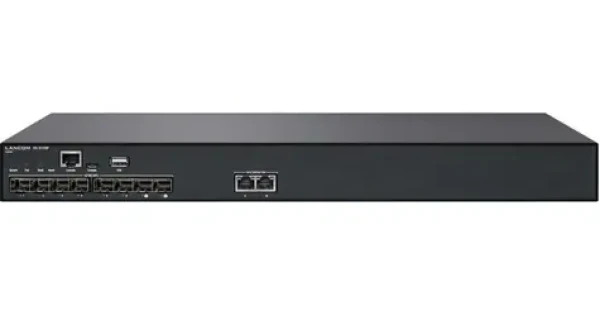 Lancom XS-5110F / Switch / 8x SFP+ 10G / 2x Multi-Gig RJ-45 / Managed L2/L3 / Stack (61858)