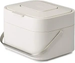 Joseph Joseph Stack 4L Stone - Nádoba na kompostovatelný odpad (30015-JJ)