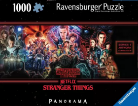 Puzzle Stranger Things 1000 dílků Panorama