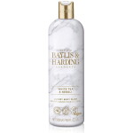 Baylis & Harding Sprchový gel White Tea & Neroli 500 ml, šedá barva, plast