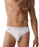 Pánské slipy 3 pack 094 white - Atlantic bílá S