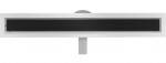 MEXEN/S - Flat 360 MGB dojít podlahový žlab 70 cm otočný černá sklo 1026070-40