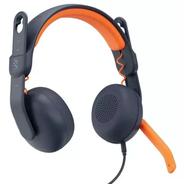 Logitech Zone Learn ON EAR modrá / Drátová sluchátka s mikrofonem / 3.5 mm jack / 1.3 m (981-001372)