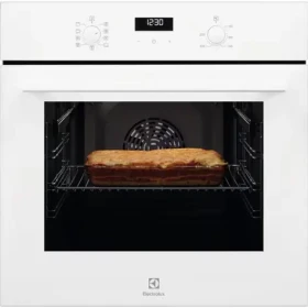 Electrolux EOF5F50BV bílá / Vestavná trouba / 65 l / tř. A / katalytické čištění / teleskopické výsuvy (EOF5F50BV)