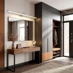 Koupelnové nástěnné LED svítidlo SWE018-1W 80cm Chrome OSW-20117