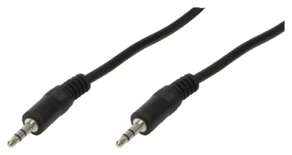 LogiLink Audio kabel Jack 3,5mm - Jack 3,5mm černá / Audio kabel / 10 m (CA1053)
