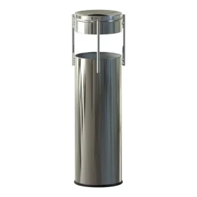 ALDA Prestige Pillar 15 l nerez ocel lesklá / Odpadkový koš / venkovní / s popelníkem
