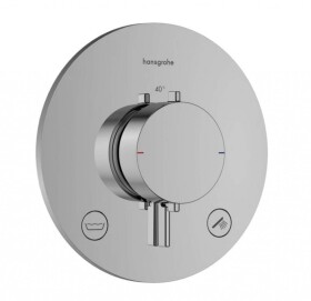 HANSGROHE - Ecostat Comfort S Termostatická baterie pod omítku, pro 2 spotřebiče, chrom 33718000