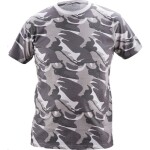 CRV CRAMBE t-shirt maskáčové triko Šedá