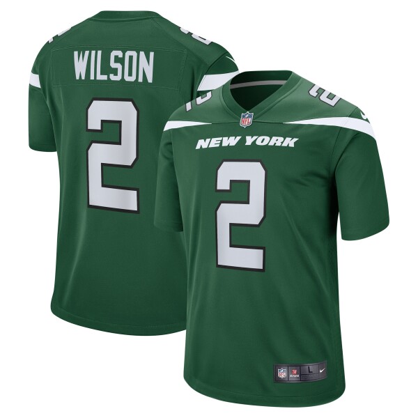 Nike Pánský dres New York Jets NFL Zach Wilson #2 Game Football - Zelená Velikost: 2XL