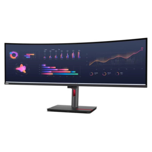 LENOVO LCD P49w-30 - 49”,IPS,matný,16:9,5120x1440,60Hz,4ms/6ms,350cd/m2,2000:1,HDMI,DP,USB-C,ThB,RJ45,USBHub,Pivot,VESA EDF_489463