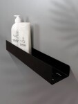 REA - Police do koupelny SF04 60cm black matt REA-06004