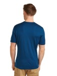 Pánské merino triko s krátkým rukávem ICEBREAKER Mens 200 Oasis SS Crewe, Atlantis velikost: S
