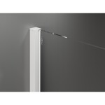 MEXEN/S - Velar Duo sprchový kout, posuvné dveře 100 x 90 cm, dekor, bílá 871-100-090-32-20