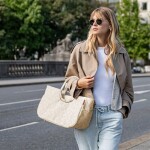 Nákupní taška Reisenthel Loopshopper M Leo vanilla