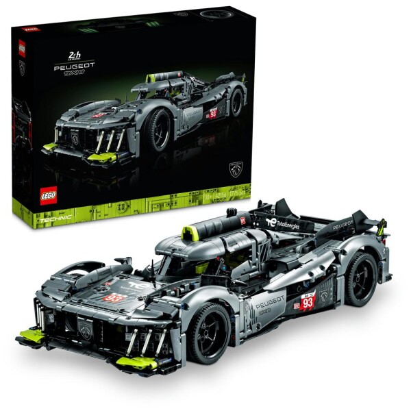 PEUGEOT 9X8 24H Le Mans Hybrid Hypercar LEGO Technic (42156)