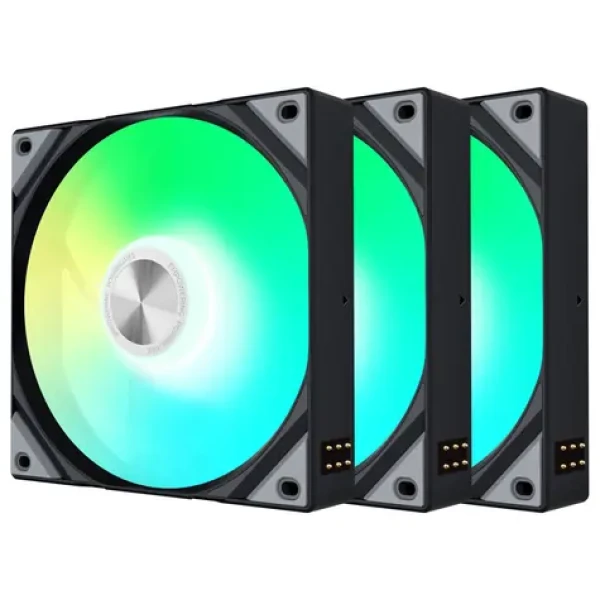 TRYX ROTA SL ARGB černá / Ventilátor / 120 mm / Fluid Dynamic Bearing / 1850 RPM @ 28.87 dB / 3ks (F-R120A-AM3M-G0K)